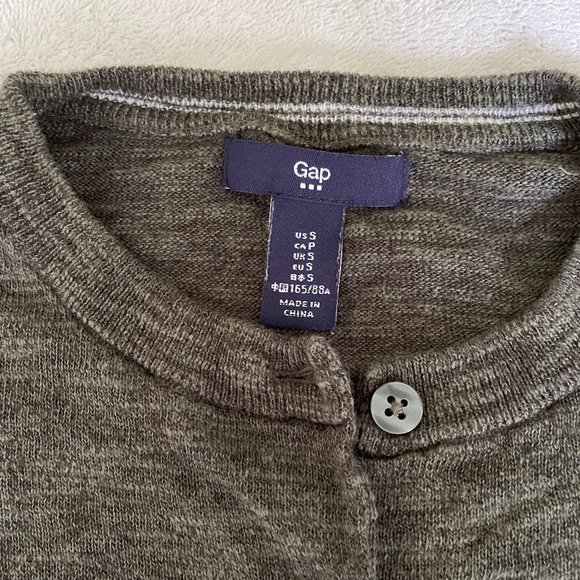 Dark olive cardigan - Picture 4 of 8